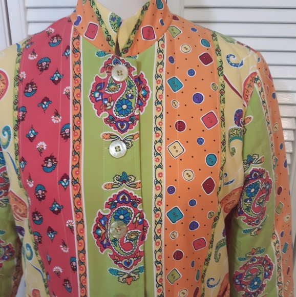 Koret Vintage Y2K Bold Quilted Barn Jacket sz SP - Picture 3 of 9